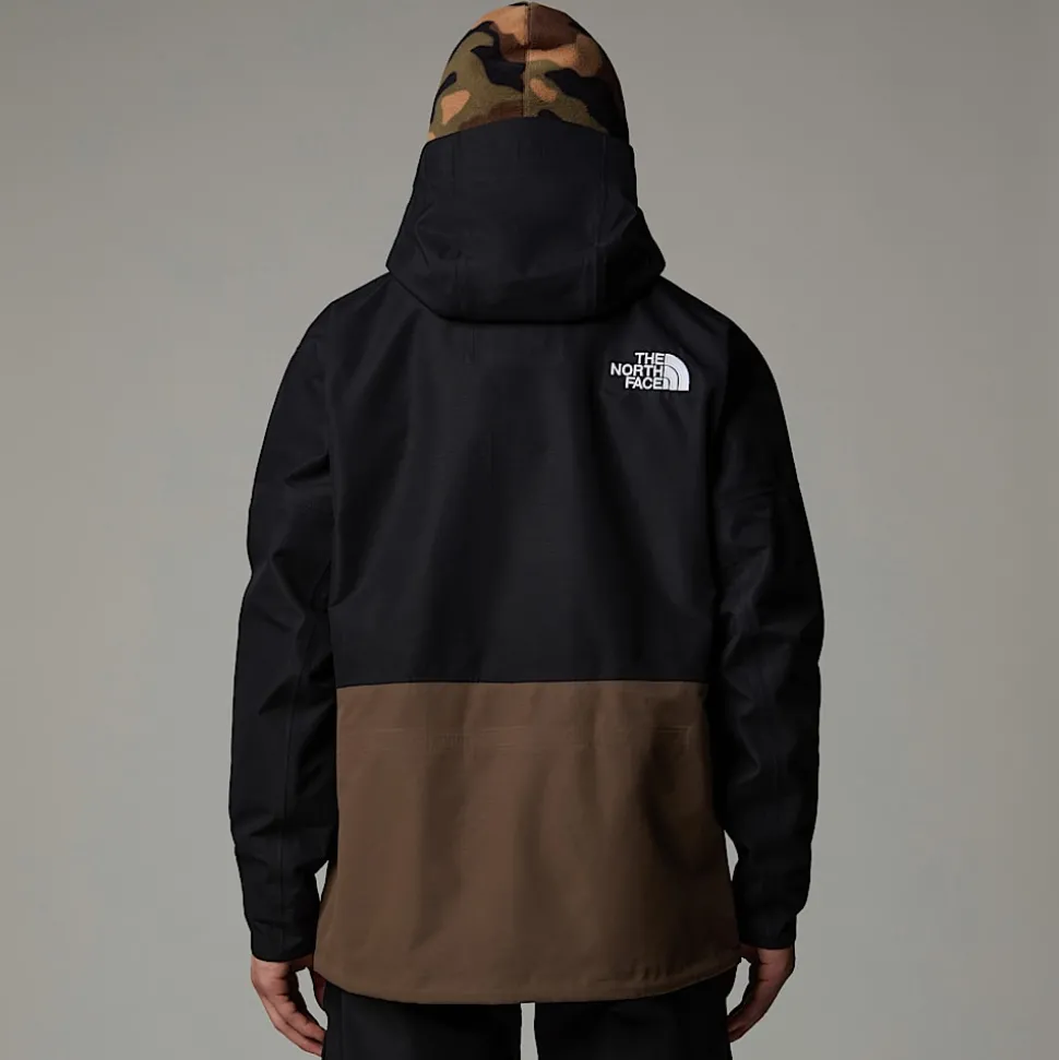 Hot The North Face Dragline Jakke Til Herrer TNF Black-Smokey Brown