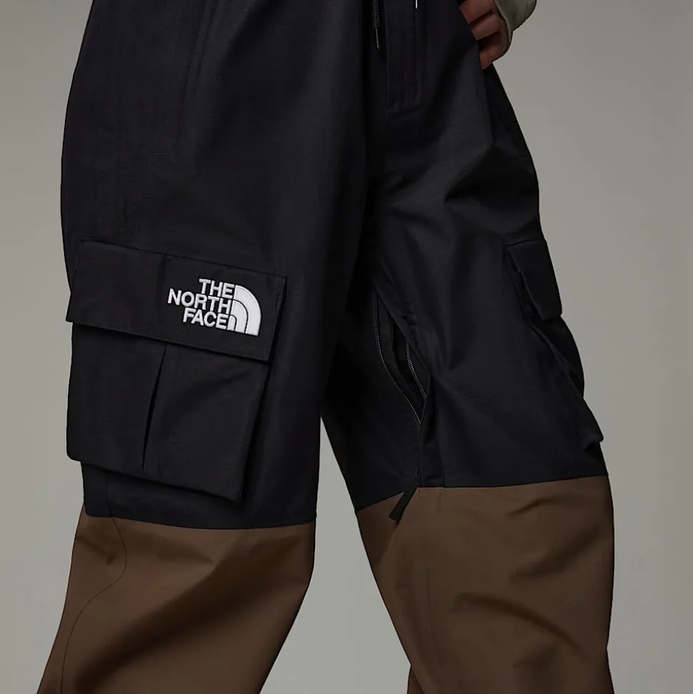 New The North Face Dragline Smækbukser Til Herrer TNF Black-Smokey Brown