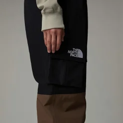 New The North Face Dragline Smækbukser Til Herrer TNF Black-Smokey Brown