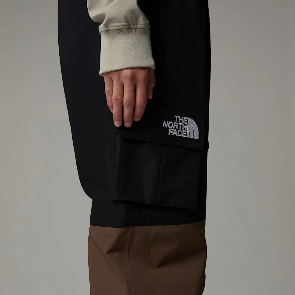 New The North Face Dragline Smækbukser Til Herrer TNF Black-Smokey Brown