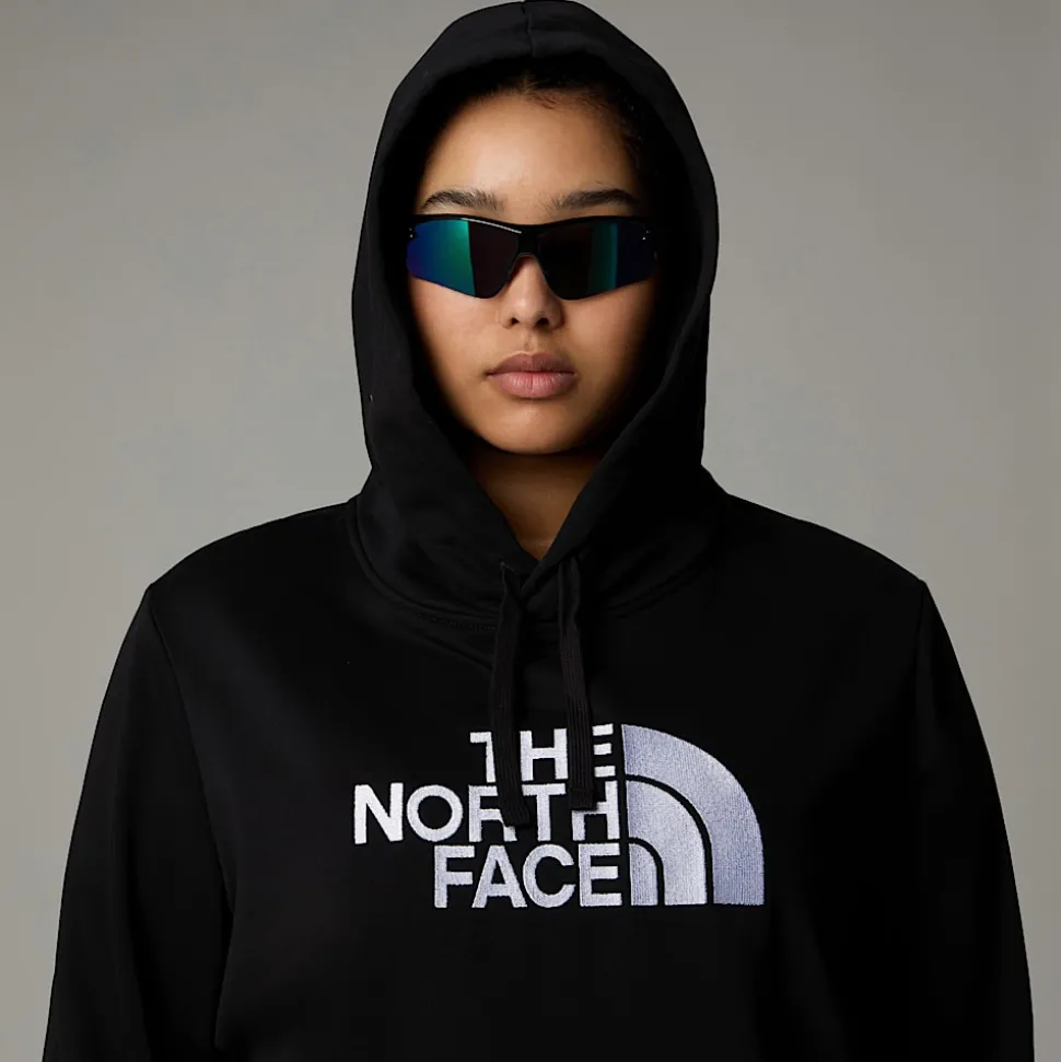 Cheap The North Face Drew Peak Hættetrøje I Store Størrelser Til Damer TNF Black