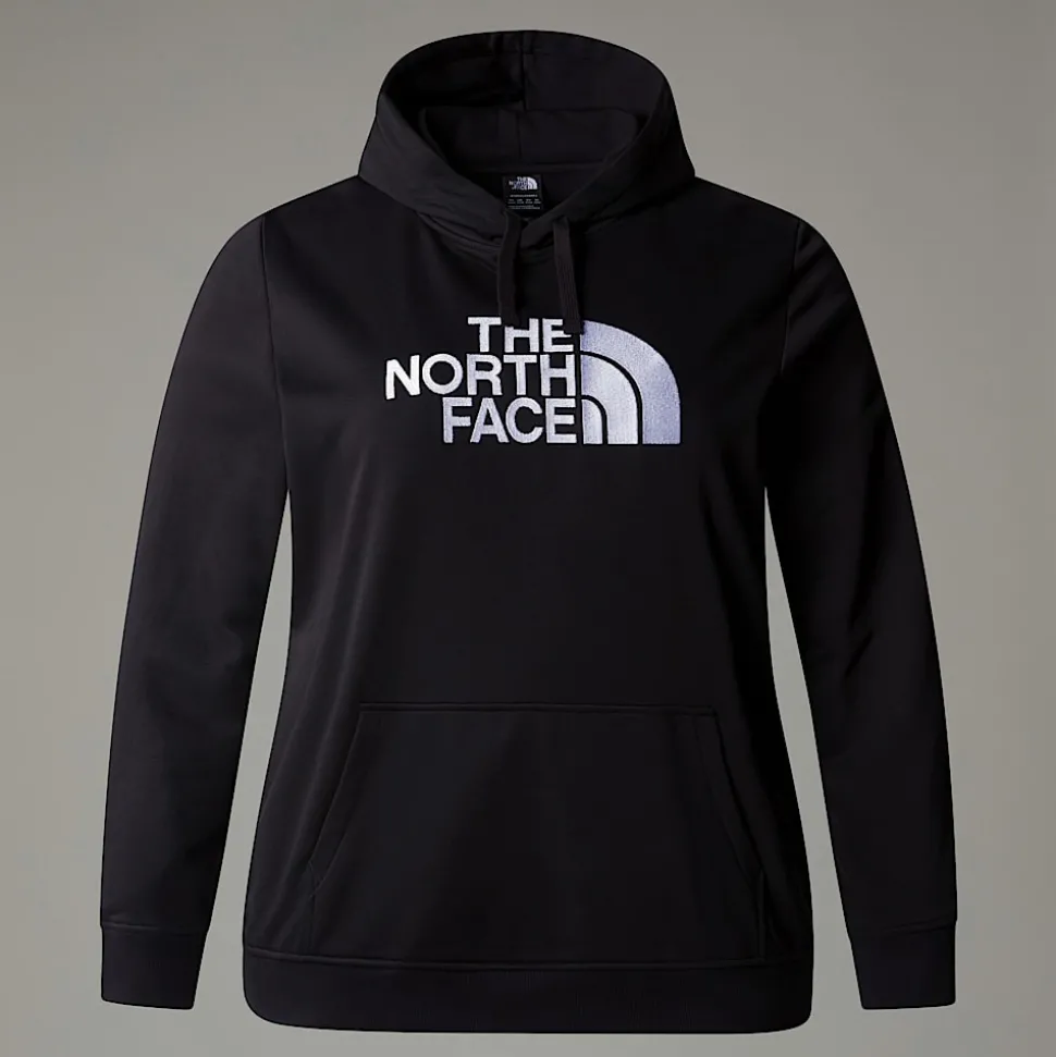 Cheap The North Face Drew Peak Hættetrøje I Store Størrelser Til Damer TNF Black