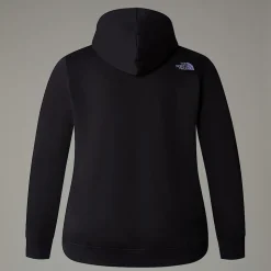 Cheap The North Face Drew Peak Hættetrøje I Store Størrelser Til Damer TNF Black