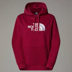 Discount The North Face Drew Peak Hættetrøje Til Damer Beetroot