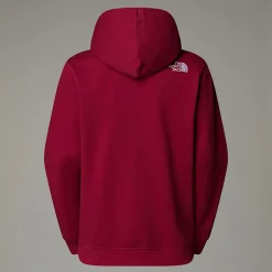 Discount The North Face Drew Peak Hættetrøje Til Damer Beetroot