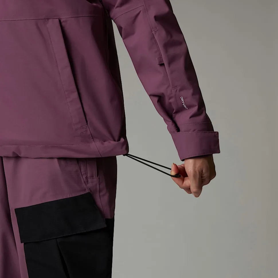 Flash Sale The North Face Driftview Anorak Til Damer TNF Black-Midnight Mauve