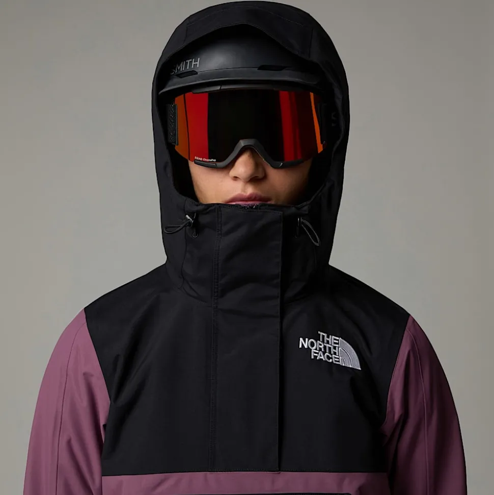 Flash Sale The North Face Driftview Anorak Til Damer TNF Black-Midnight Mauve