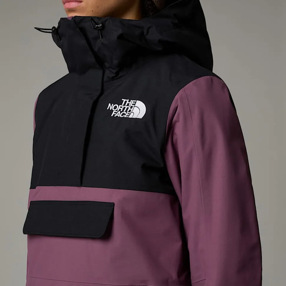 Flash Sale The North Face Driftview Anorak Til Damer TNF Black-Midnight Mauve