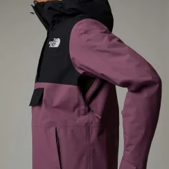 Flash Sale The North Face Driftview Anorak Til Damer TNF Black-Midnight Mauve