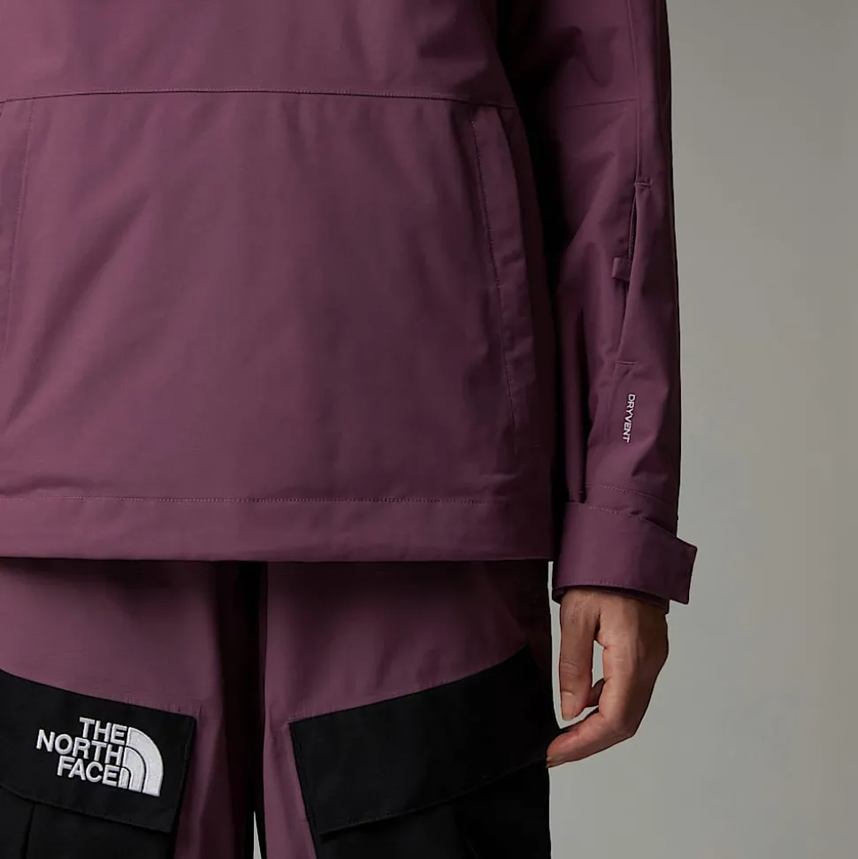Flash Sale The North Face Driftview Anorak Til Damer TNF Black-Midnight Mauve
