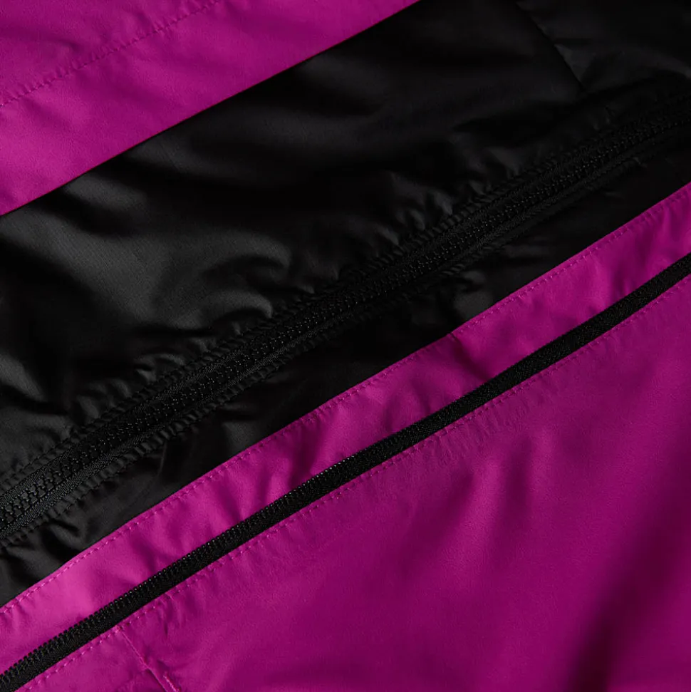 Fashion The North Face DryVent™ Mono Triclimate 3-i-1 Parka Til Damer Deep Mulberry-TNF Black