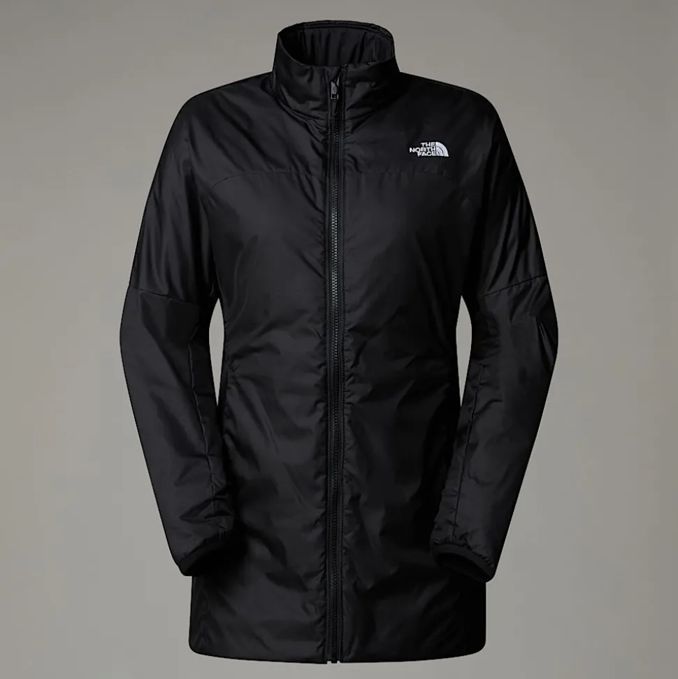 Fashion The North Face DryVent™ Mono Triclimate 3-i-1 Parka Til Damer Deep Mulberry-TNF Black