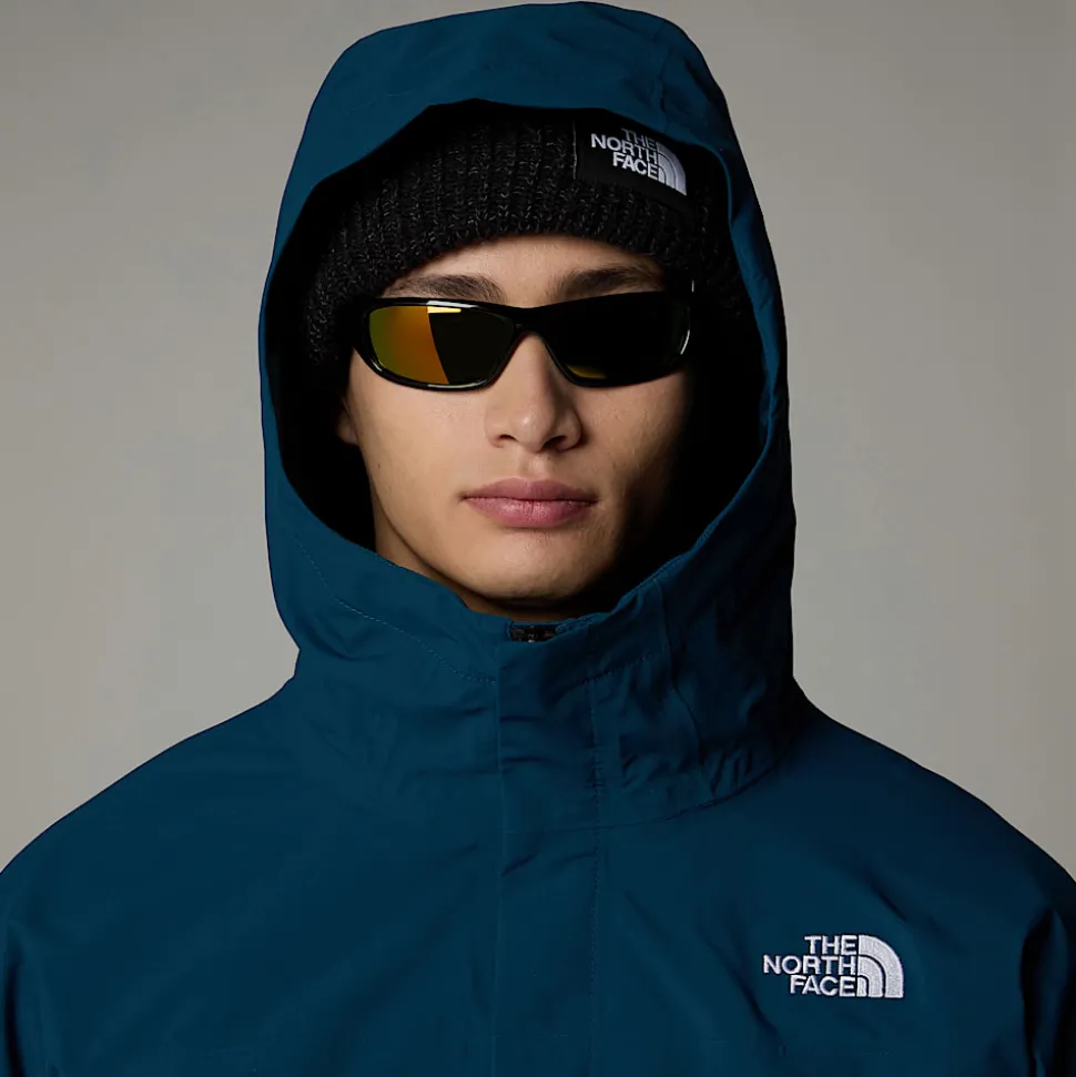 Hot The North Face DryVent™ Mono Triclimate 3-i-1 Parka Til Herrer Midnight Petrol