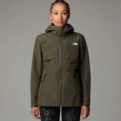 Hot The North Face Dryzzle FUTURELIGHT™ Jakke Til Damer New Taupe Green