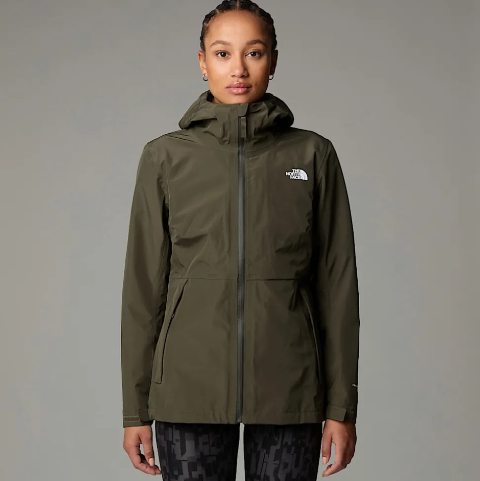 Hot The North Face Dryzzle FUTURELIGHT™ Jakke Til Damer New Taupe Green