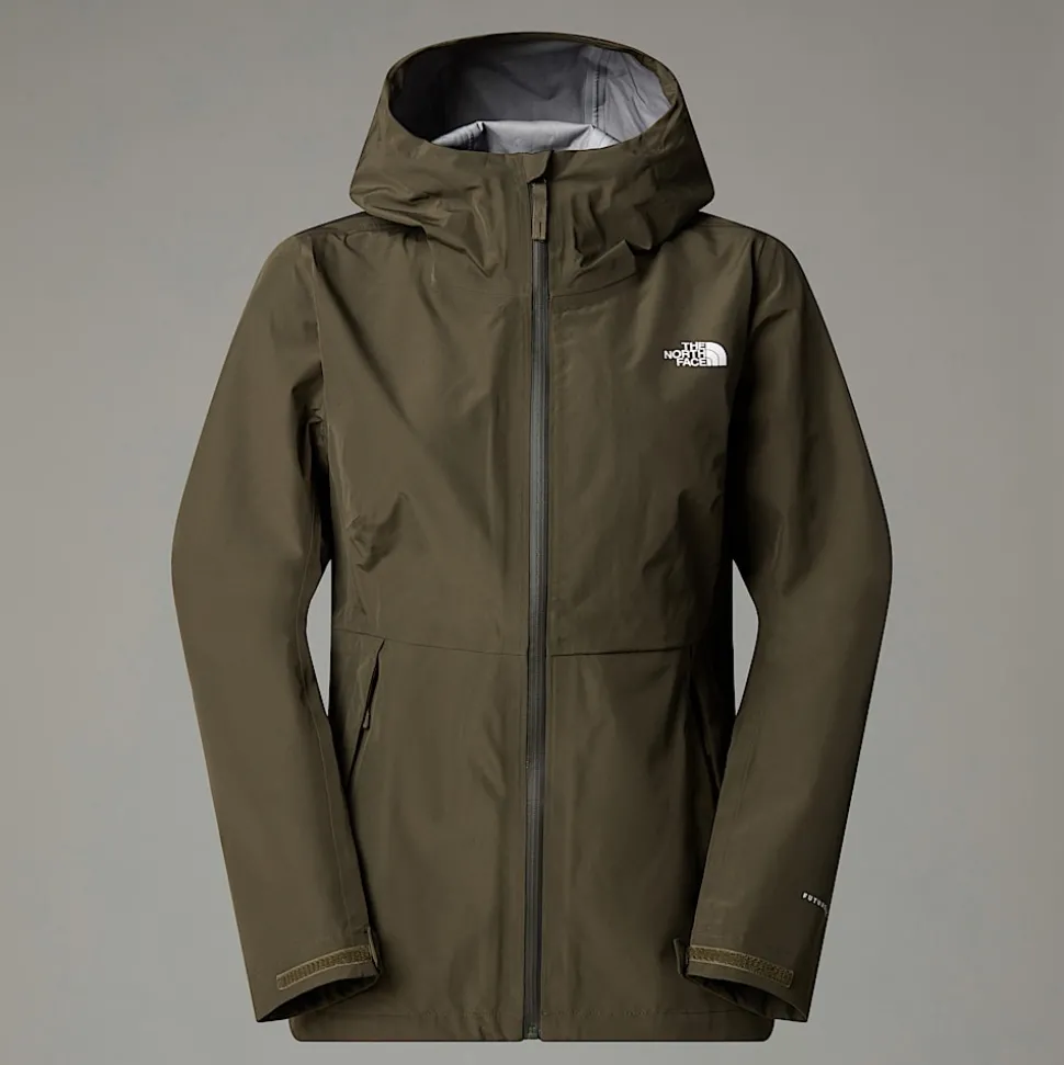 Hot The North Face Dryzzle FUTURELIGHT™ Jakke Til Damer New Taupe Green
