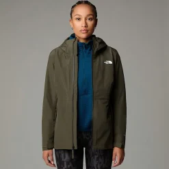 Hot The North Face Dryzzle FUTURELIGHT™ Jakke Til Damer New Taupe Green