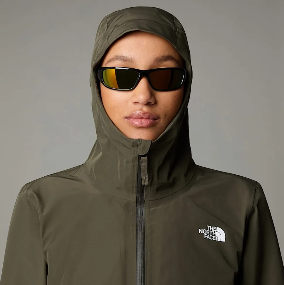 Hot The North Face Dryzzle FUTURELIGHT™ Jakke Til Damer New Taupe Green