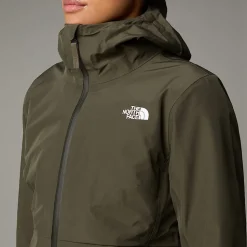Hot The North Face Dryzzle FUTURELIGHT™ Jakke Til Damer New Taupe Green