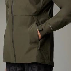 Hot The North Face Dryzzle FUTURELIGHT™ Jakke Til Damer New Taupe Green