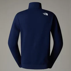 Cheap The North Face Duwoni Fleece Med Kvart Lynlås Til Herrer Summit Navy-TNF Black-NPF