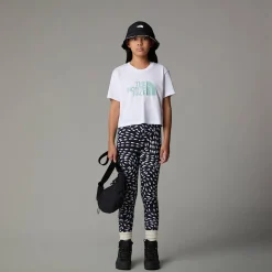 Online The North Face Easy Cropped T-shirt Til Piger TNF White