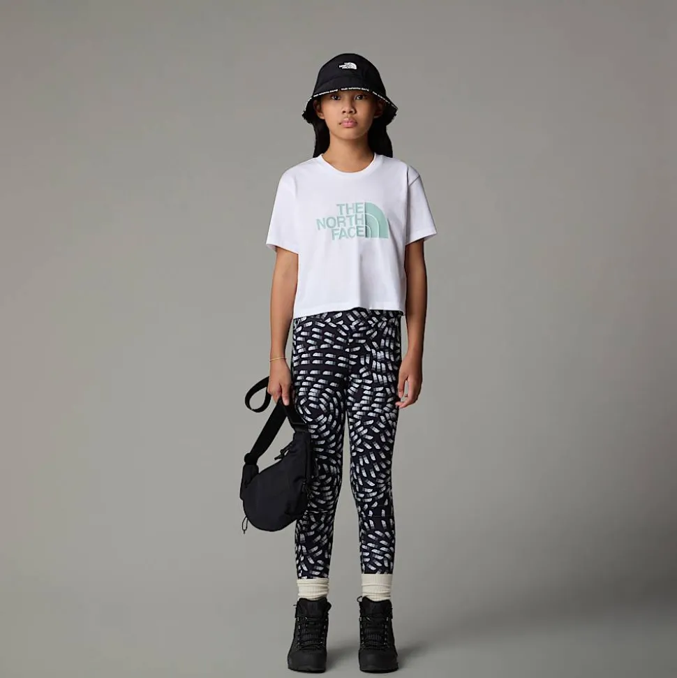 Online The North Face Easy Cropped T-shirt Til Piger TNF White