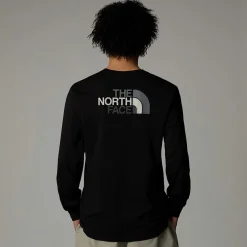 Flash Sale The North Face Easy T-shirt Med Lange ærmer Til Herrer TNF Black