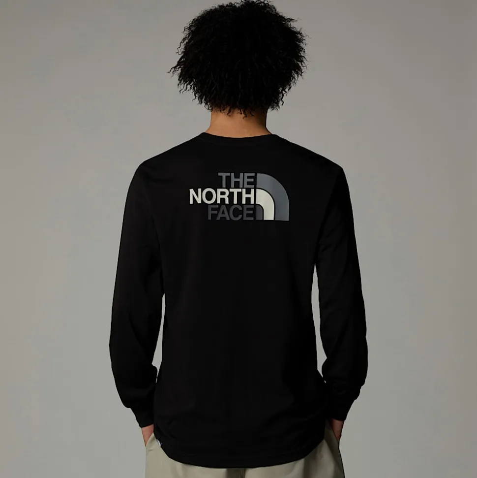 Flash Sale The North Face Easy T-shirt Med Lange ærmer Til Herrer TNF Black