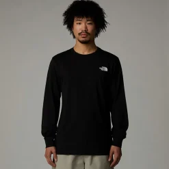 Flash Sale The North Face Easy T-shirt Med Lange ærmer Til Herrer TNF Black