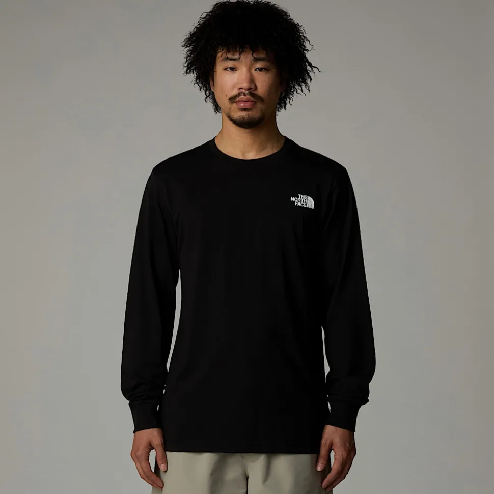 Flash Sale The North Face Easy T-shirt Med Lange ærmer Til Herrer TNF Black