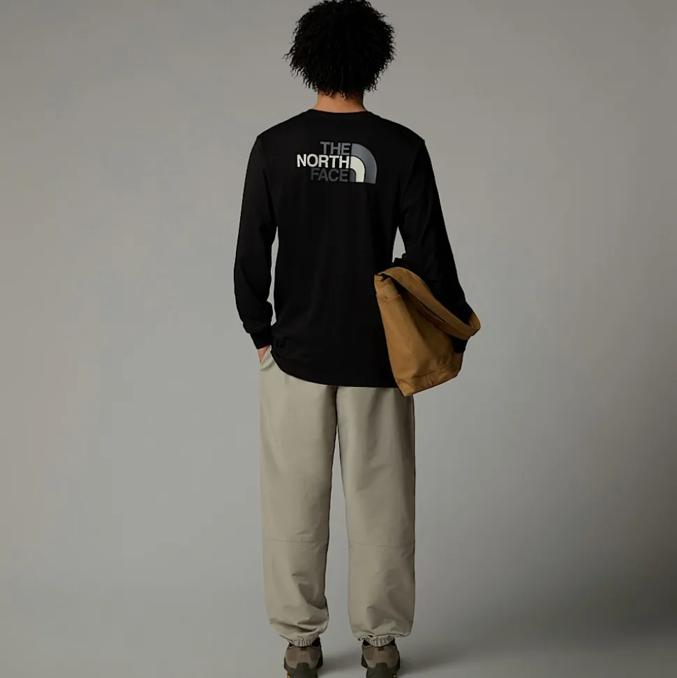 Flash Sale The North Face Easy T-shirt Med Lange ærmer Til Herrer TNF Black