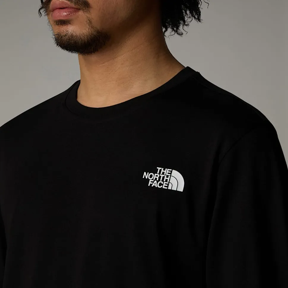 Flash Sale The North Face Easy T-shirt Med Lange ærmer Til Herrer TNF Black