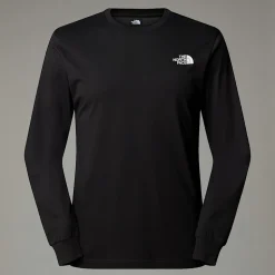 Flash Sale The North Face Easy T-shirt Med Lange ærmer Til Herrer TNF Black