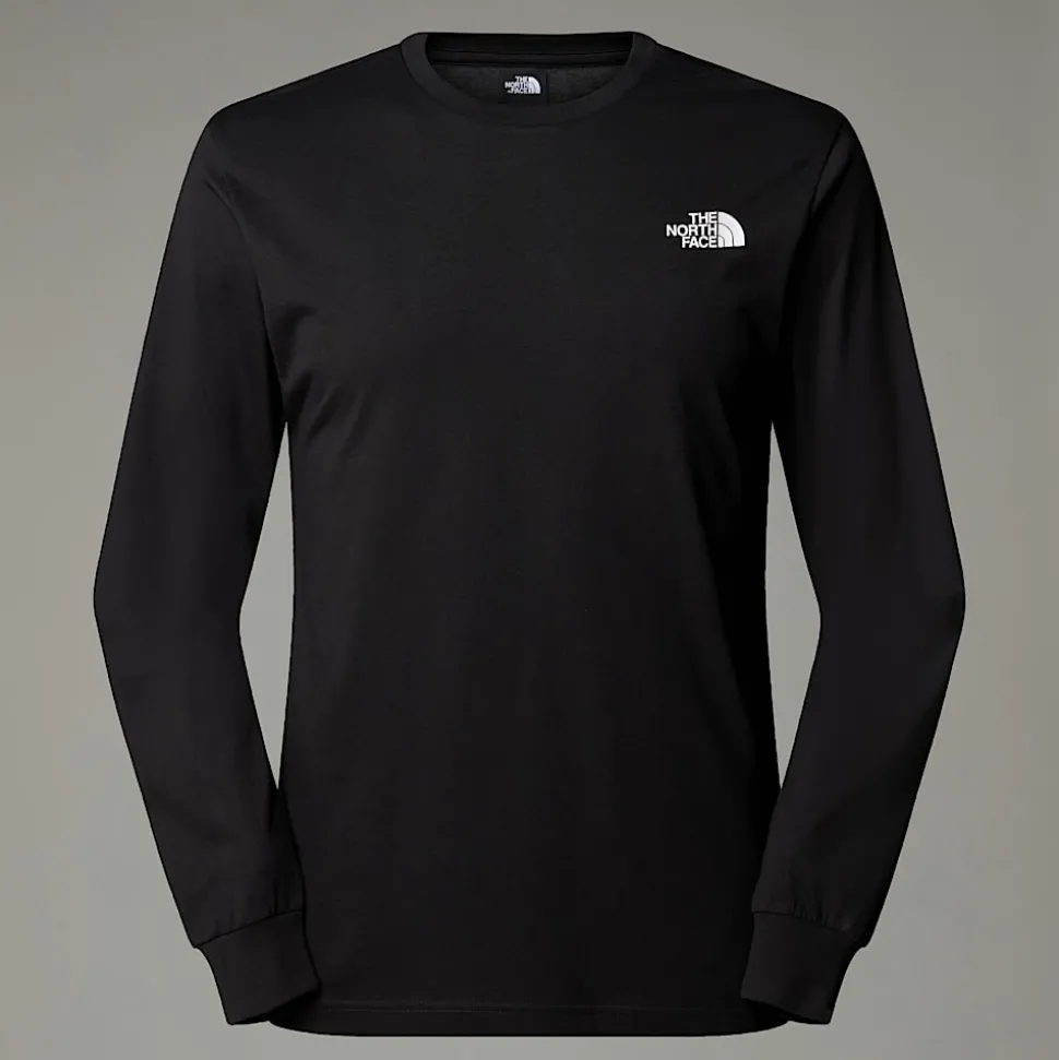 Flash Sale The North Face Easy T-shirt Med Lange ærmer Til Herrer TNF Black