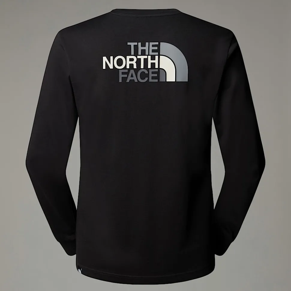Flash Sale The North Face Easy T-shirt Med Lange ærmer Til Herrer TNF Black