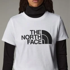 Store The North Face Easy T-shirt Til Damer TNF White