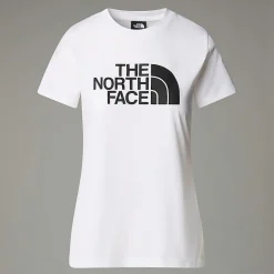 Store The North Face Easy T-shirt Til Damer TNF White