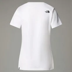 Store The North Face Easy T-shirt Til Damer TNF White