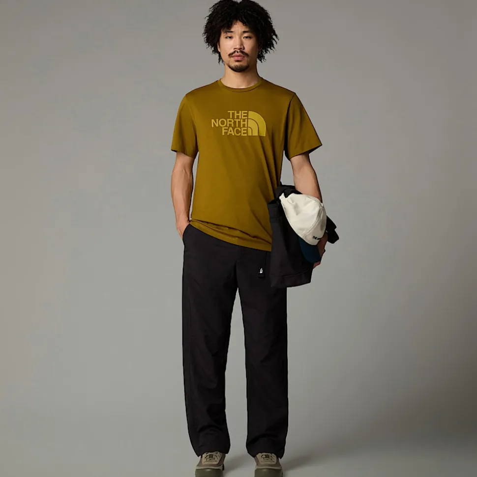 Best Sale The North Face Easy T-shirt Til Herrer Moss Green-Amber Green