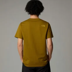 Best Sale The North Face Easy T-shirt Til Herrer Moss Green-Amber Green