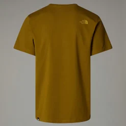 Best Sale The North Face Easy T-shirt Til Herrer Moss Green-Amber Green