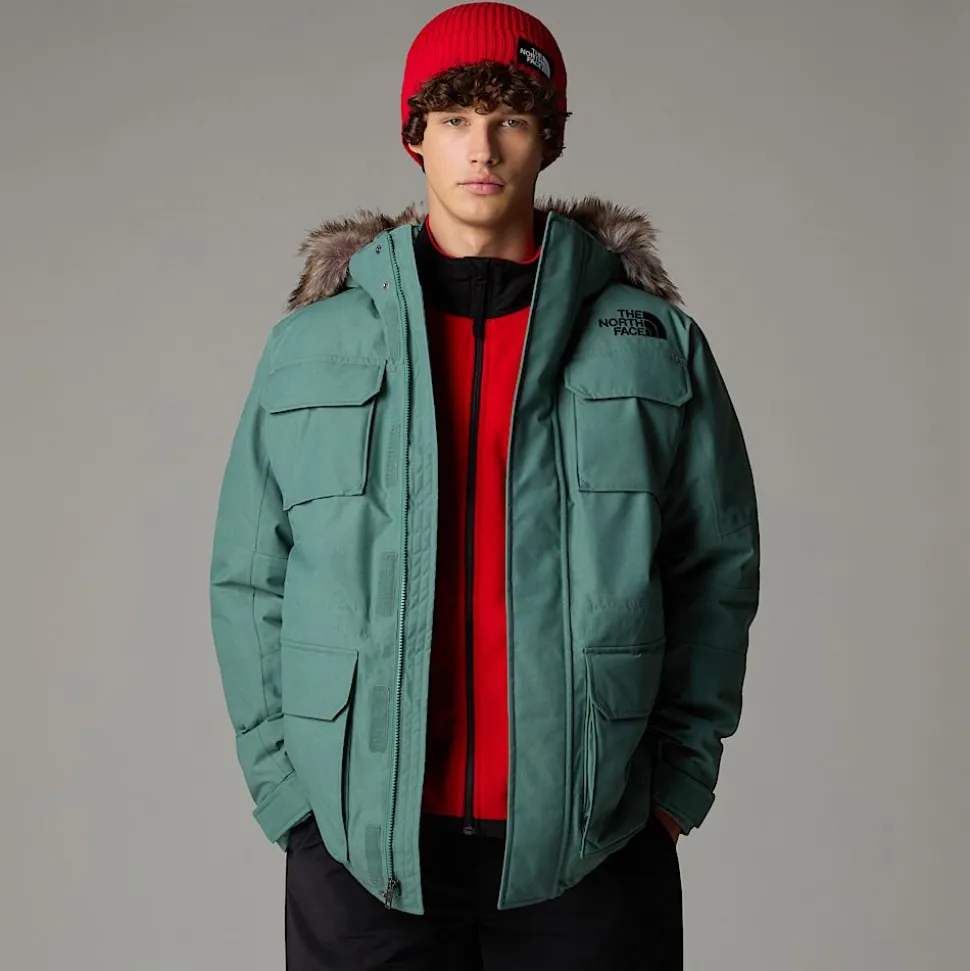 Hot The North Face El Norte Jakke Til Herrer Dark Sage