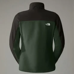 Outlet The North Face Emilia Delta Fleecejakke Med Lynlås Til Damer Pine Needle-TNF Black