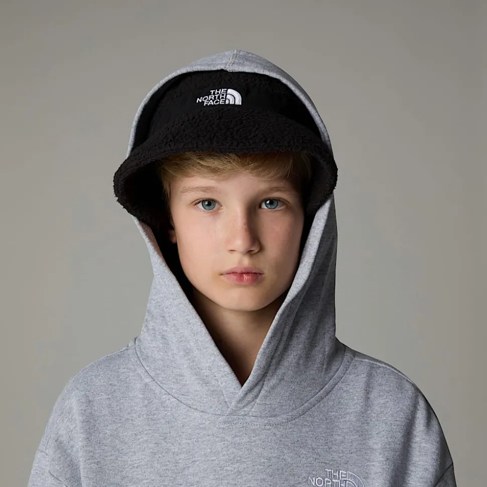 Store The North Face Essential Oversized Hættetrøje Til Unge TNF Light Grey Heather