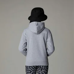 Store The North Face Essential Oversized Hættetrøje Til Unge TNF Light Grey Heather