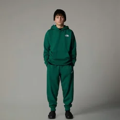 New The North Face Essential Oversized Hættetrøje Til Unge Evergreen