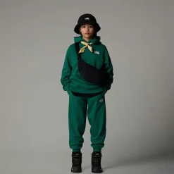New The North Face Essential Oversized Hættetrøje Til Unge Evergreen