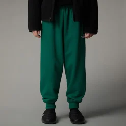 Sale The North Face Essential Oversized Joggingbukser Til Unge Evergreen