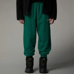 Sale The North Face Essential Oversized Joggingbukser Til Unge Evergreen